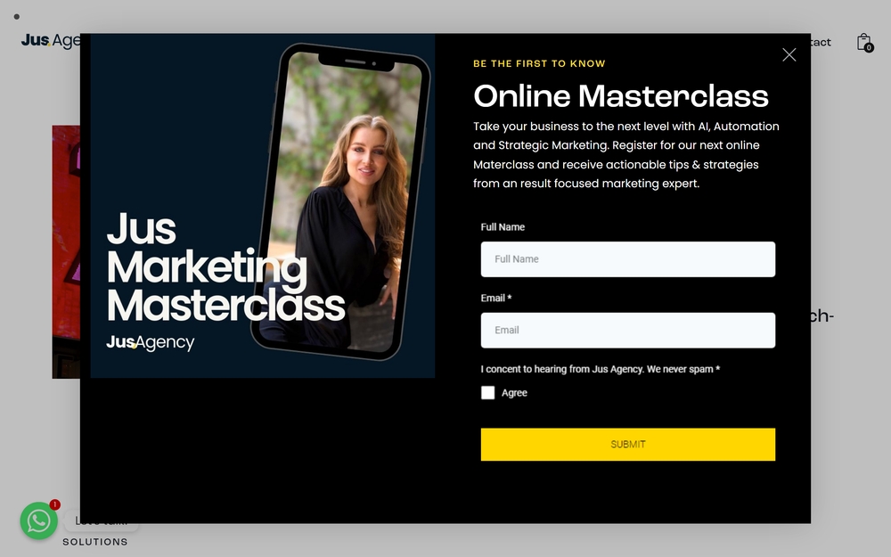 img of B2B Digital Marketing Agency - Jus Agency | Marketing & Business Support